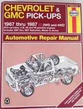 Chevrolet &amp; Gmc Pick-Ups: 1967 Thru 1987, 2wd and 4wd, All 6-Cyl Inline, 4.3l V6 - £38.82 GBP