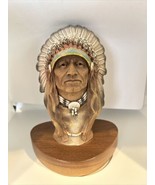 Neil J. Rose White Hawk Figure Native American Sculpture 955/2500 SIGNED - $1,558.57 MXN