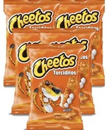Sabritas Cheetos Torciditos 56g Box 5 bags papas snacks authentic Mexica... - £13.50 GBP