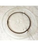 GE Microwave Glass Turntable Plate+Roller Ring WB49X10069 WB39X100003 WB... - $33.20