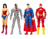 DC Comics 12-inch Action Figure 4-Pack with Superman, The Flash, Wonder ... - $64.59