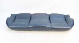 BMW E34 Ultramarine Blue Leather Rear Seat Bottom Bench Cushion 1991-199... - £155.80 GBP