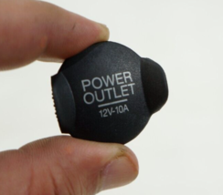 2009-2015 jaguar x250 xf xk xj r power outlet cap cover 12v trim coverin... - $18.87