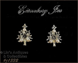 Eisenberg Ice Small Christmas Tree Earrings (#J1332) - £17.38 GBP