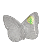 Waterford Crystal Clear Cut Glass Butterfly Paperweight Figurine Ireland... - €33,58 EUR