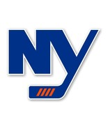 New York Islanders &quot;NY&quot; Precision Cut Decal / Sticker - £3.15 GBP+