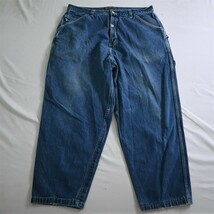 Pure Playaz 36x29 Baggy Urban Y2K Vtg Carpenter Loose Denim Mens Jeans - $49.99