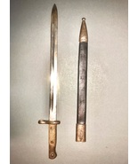 WWI Spanish Bayonet Artilleria FCA Nacional Toledo 1893-1913 &amp; Leather S... - $200.00