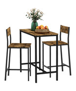 3-Piece Bar Table Set: Industrial Style - $244.80 CAD