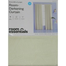 Window curtain panels 84&quot;L x 84&quot;&quot; W rod pocket light filtering 1 PAIR Ge... - £20.75 GBP