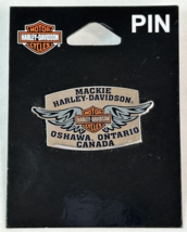 NEW Harley Davidson Mackie Oshawa Canada Pin - NEW!!!! - £9.26 GBP