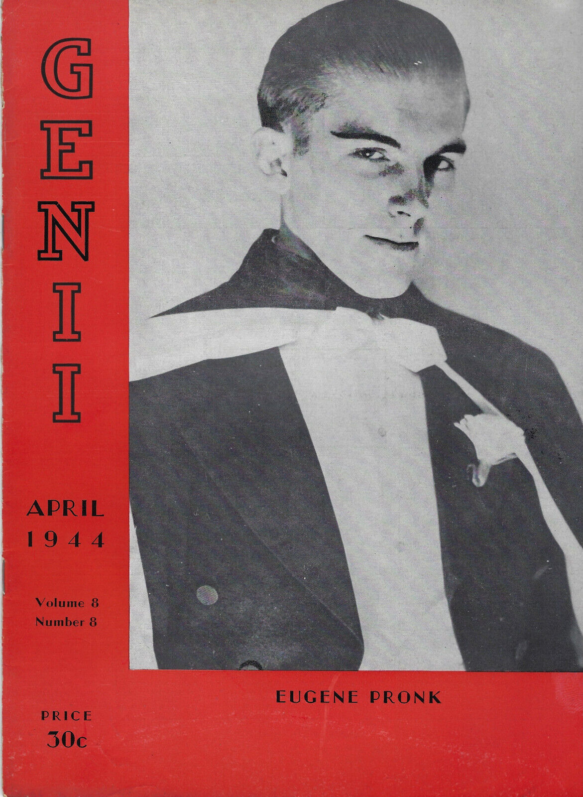 Genii The Conjurors&#39; Magazine April 1944 Vol. 8 No. 8 - $9.75