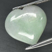 Heart Shaped Jade, 6.87 cwt Untreated  .Why Settle for Imitations? - £62.64 GBP