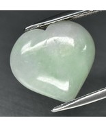 Heart Shaped Jade, 6.87 cwt Untreated  .Why Settle for Imitations? - £62.90 GBP