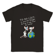 Funny T shirt cartoon pinky and the brain  acme giving gift idea t shirt... - $25.05+