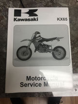 2000-2011 Kawasaki KX65 Motorcycle Service Manual - NEW - £31.60 GBP