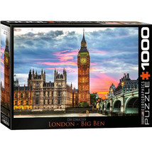 Eurographics London Big Ben Jigsaw Puzzle 1000pcs - $52.91