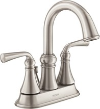 Bathroom Faucet, Moen Wetherly Spot Resist Brushed Nickel, Ws84850Srn. - $1,894.55 MXN