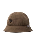 Stussy Thinsulate Canvas Bell Hat Brown Hat - $32.00