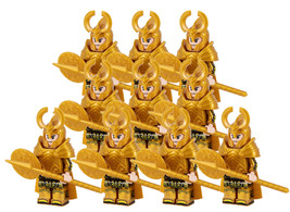 Norse Mythology Ragnarok Asgard Einherjar Guard Berserker 10 Minifigures Set D - £13.04 GBP