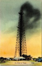 Oil Well in Texas Vintage Postcard PC182 - $9.99