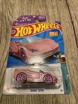 Hot Wheels Barbie Extra Pink 134 of 250 Tooned Toy Car Vehicle NEW - £8.14 GBP