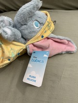 Disney Parks Baby Dumbo the Elephant in a Hoodie Pouch Blanket Plush Doll NEW image 6