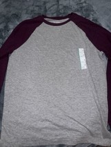 Men&#39;s Long Sleeve Lyndale T-Shirt - Goodfellow &amp; Co Plum Purple Medium. ... - £7.18 GBP