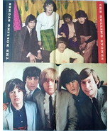 ROLLING STONES ~  (12) Color and B&amp;W Articles, CENTERFOLDS from 1965-1966 - $17.11 CAD