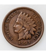 1909-S 1C Indian Cent in Extra Fine XF Condition, All Brown Color, Bold ... - £469.35 GBP