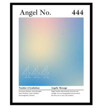 Roxbury Row Aura, 8X10 Unframed Aura Posters, Angel Number 444: Protection - £30.63 GBP