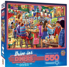 MasterPieces Drive-Ins, Diners and Dives 550 Puzzles Collection  - £14.20 GBP