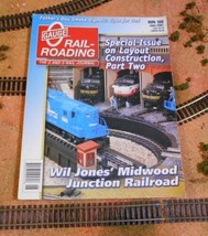 Magazine: O Gauge Rail Roading June 2001, Midwood Junction; Vintage Mode... - £5.60 GBP