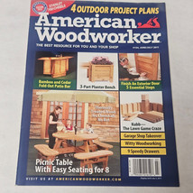 American Woodworker Magazine #154 June/July 2011 4 Outdoor Project Plans - £10.03 GBP