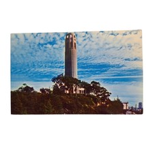 Postcard Coit Tower Telegraph Hill San Francisco California Chrome Unposted - $4.84