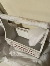 3 rustic Country Christmas Wood Bins  with Handles - SALE image 3