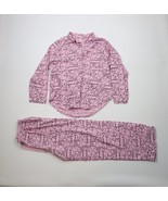Vintage Victorias Secret Womens Medium Faded 2 Piece Flannel Pajamas Set... - $87.94 CAD