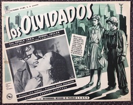 Luis Buñuel&#39;s Los Olvidados (1950) First Release Mexican Lobby Card Rare - £154.08 GBP
