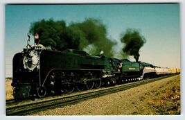 Railroad Postcard Train Locomotive 8444 Union Pacific Railway Chrome Unused - $6.07