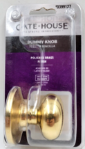 Gatehouse 0399127 Baron Polished Brass Dummy Door Knob Model #TF740 Ship... - £7.19 GBP