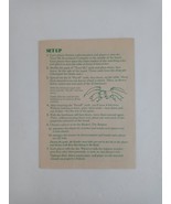 1981 Trust Me Board Game Replacement Parts Instructions Booklet - $5.44 CAD