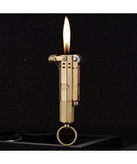 Vintage Octagon Trench Brass Kerosene Lighter (Without Fuel) - $22.95