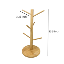 2x Kitchen Mug Tree Holder Coffee Cup Tea Drying Rack Stand Storage Orga... - £15.63 GBP