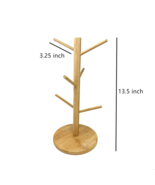 2x Kitchen Mug Tree Holder Coffee Cup Tea Drying Rack Stand Storage Orga... - £15.52 GBP