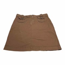 Old Navy Brown Mini Skirt Stretch Casual Preppy Women’s Size 10 - $18.37