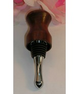 New Hand Crafted / Turned Eastern Walnut Wood Wine Bottle Stopper Great ... - £15.73 GBP