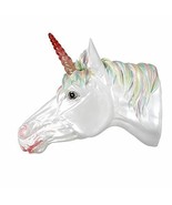 Pacific Giftware White Unicorn Wall Plaque LED Horn Collectible Home Dec... - £35.05 GBP