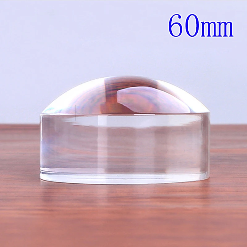 Paper Weight Desktop Magnifier Acrylic Lens Magnifying Gl Table Paperwei... - $209.36