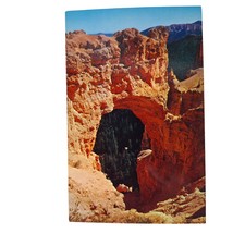 Postcard Natural Bridge Bryce Canyon National Park Utah Chrome Unposted - $6.92