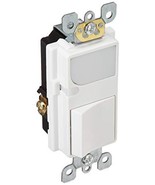 Leviton 6526-W 15-Amp 120V AC Combination Decora Switch with LED Guide L... - $14.05 CAD